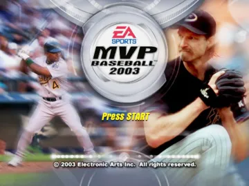 MVP Baseball 2003 (USA) screen shot title